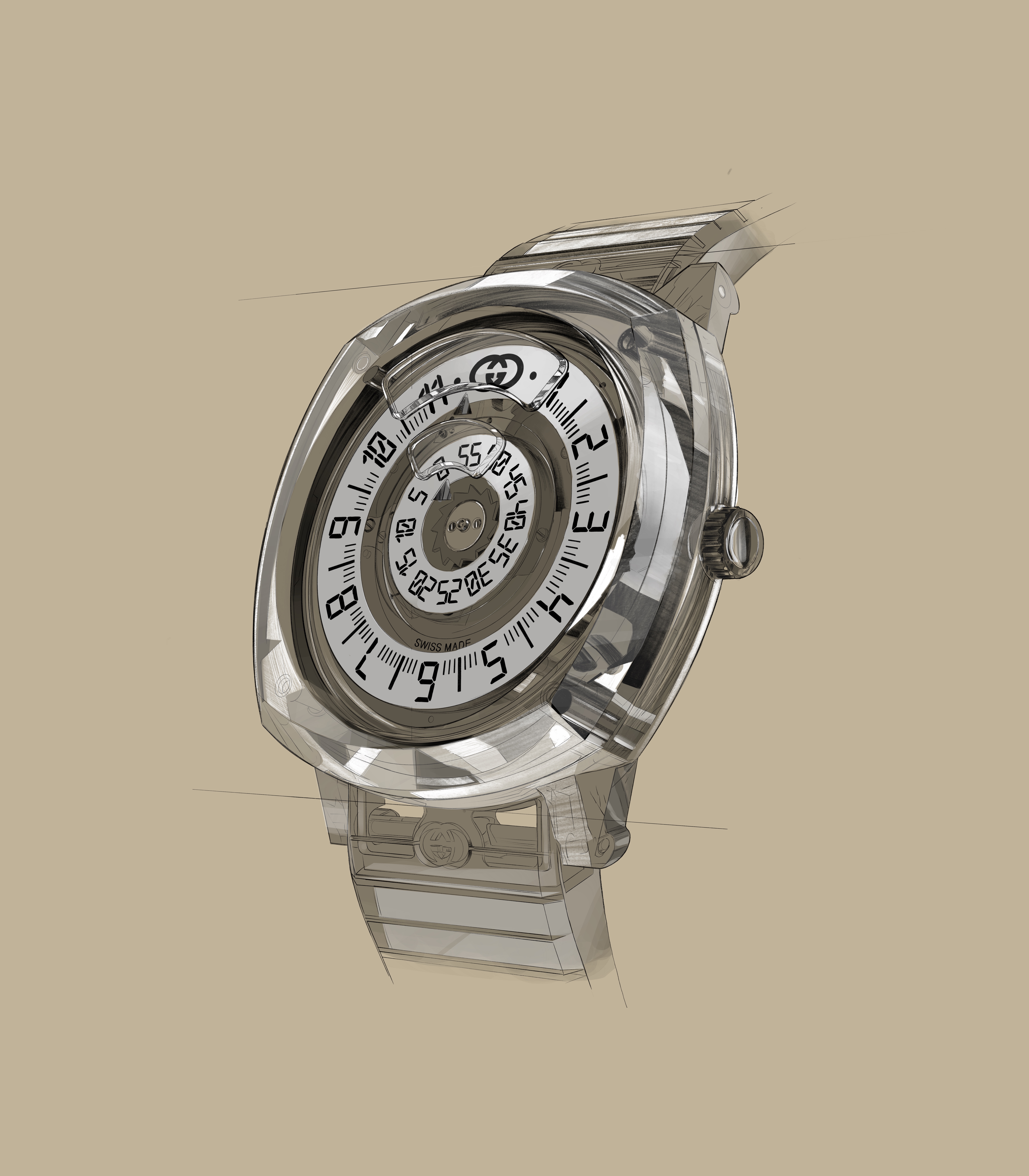 GUCCI - HIGH WATCHMAKING 2022 WATCH SKETCH