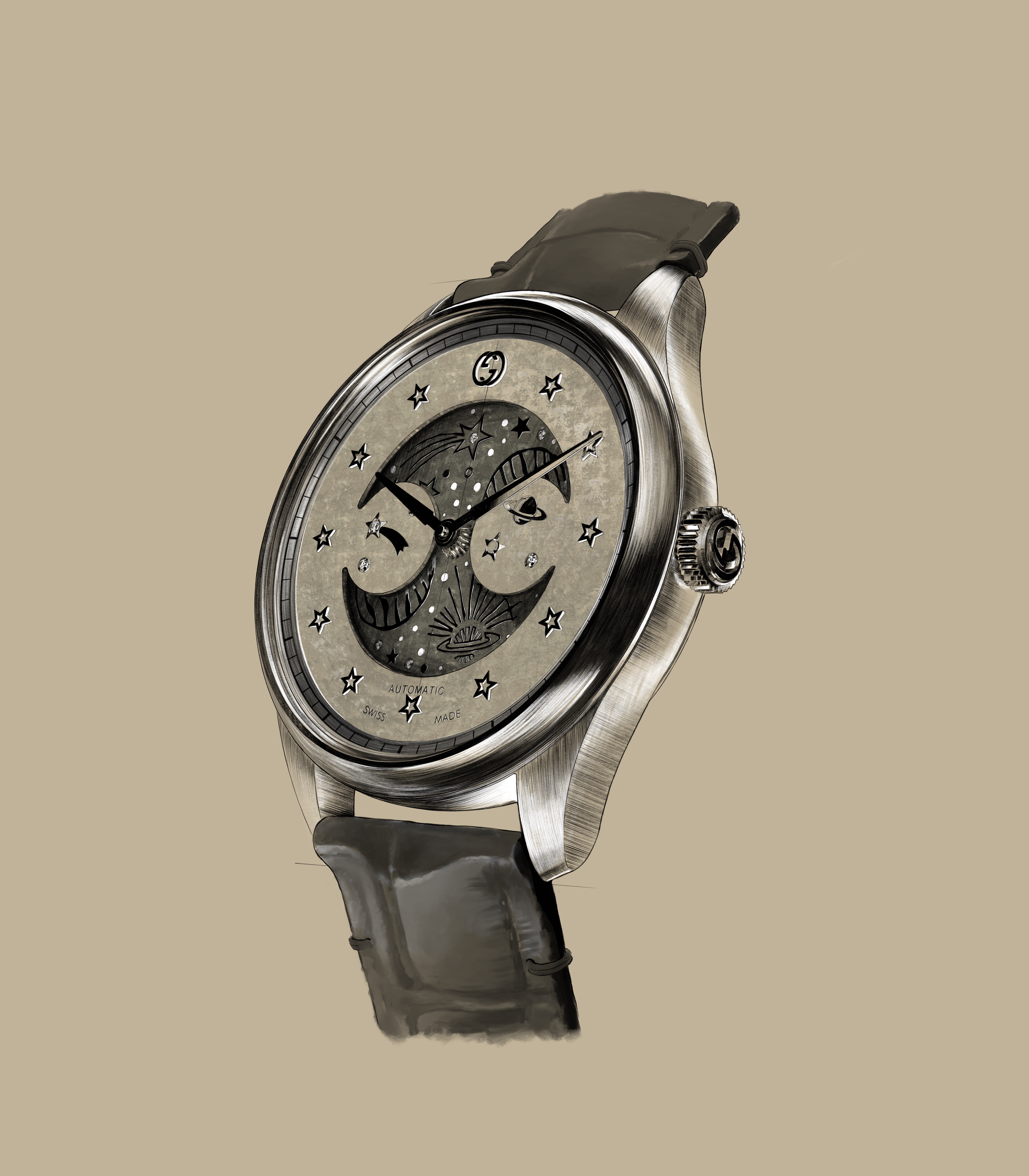 GUCCI - HIGH WATCHMAKING 2022 WATCH SKETCH